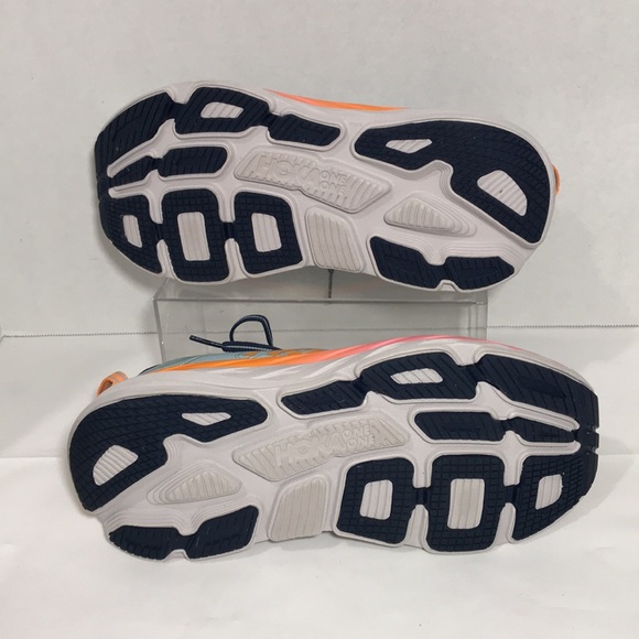 Hoka One One Bondi 7 Sz 9.5 Wide Shoes Blue Haze - Picture 6 of 12